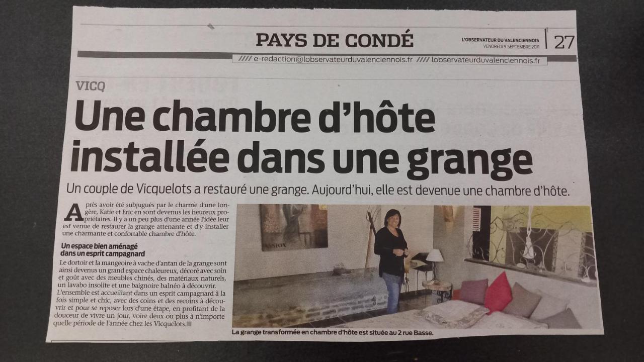 Chambres D Hotes ,Hotel ,Secret D'Une Nuit A Vicq Pres De Onnaing,Avec Piscine Buitenkant foto